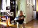 jumping baby