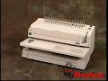 GBC 470KM Electric Comb Binding Machine Safety Demonstration Machine Safety