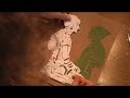 how to: make  cut paper portrait