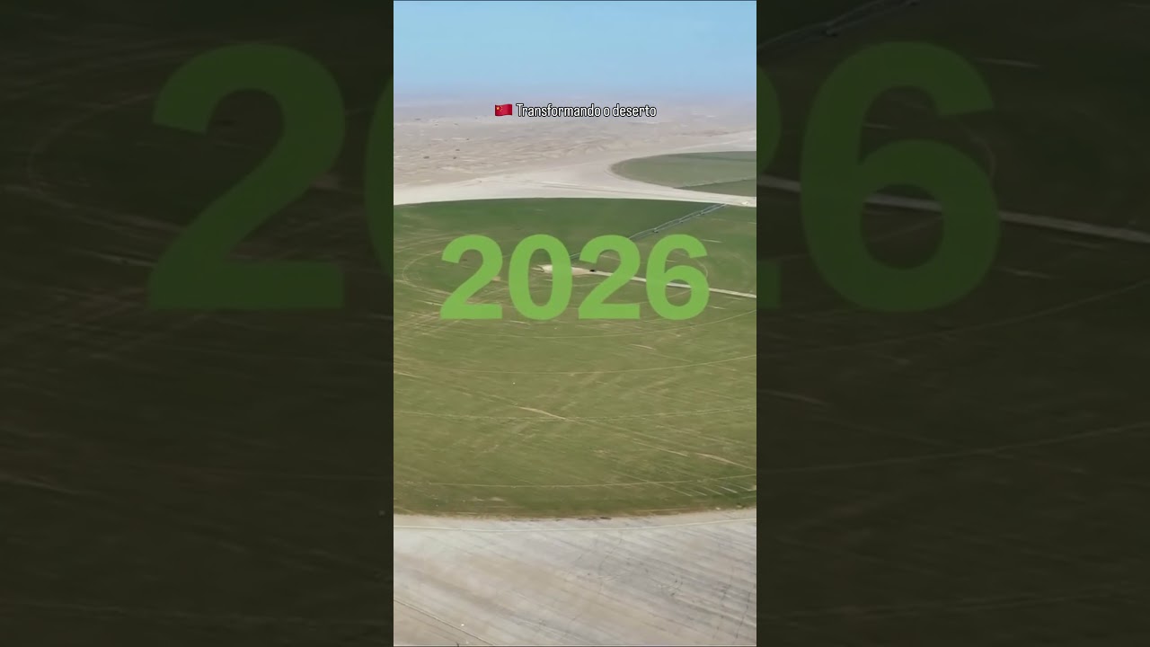 China transformando o deserto