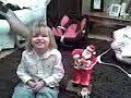 harrison and father christmas dancing