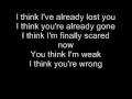 If you're gone, matchbox 20