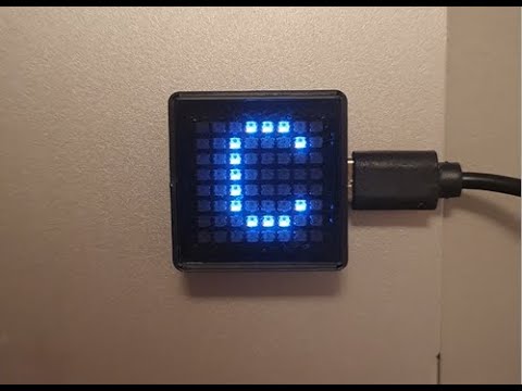 WiFi Clock ESP32-S3 Matrix