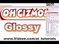 Illustrator Tutorial - Glossy Shiny Reflective Logo