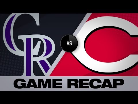 Video: Barnhart's 2 key RBI hits lift Reds to win | Rockies-Reds Game Highlights 7/28