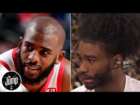 Video: Coby White explains what he learned on Chris Paul's AAU team, plays 'Name the 90s' | The Jump