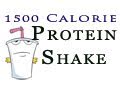 1500 calorie protein shake