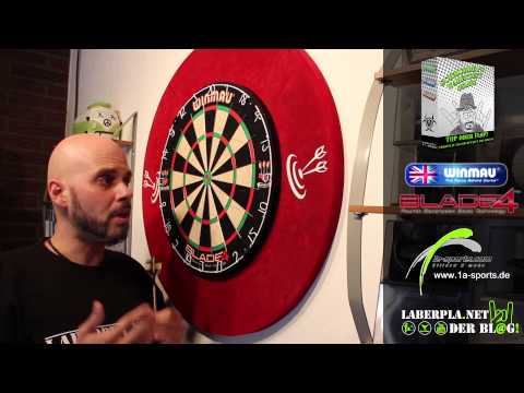 Schmuddel's Warentest: Winmau Blade 4 Dartboard & Surround