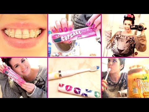 how to whiten stained braces