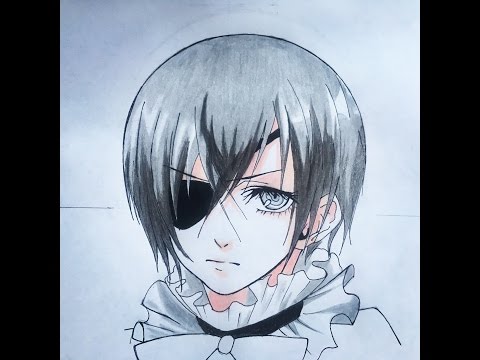 video-linktoworks-How to draw Ciel Phantomhive (Black Butler)