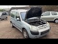 Citroen Berlingo Cinqspace, Multispace 1.6 16V Sloopvoertuig (2003, Blauw)