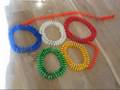 Coole domino - olympic rings
