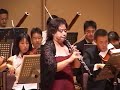 title : oraison et jeux sous un rai lumineux 
(for oboe and orchestra)
oboe : junko tsugami
orchestra:hoshina academy chamber orchestra 
