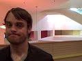 mercyme's bart millard has a conversation with aaron shust at gma week in nashville.