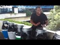 Sambô tocando salsa em Curitiba