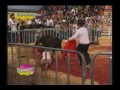 Laura G es corneada por una vaquilla en Sabadazo