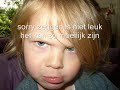 sorry zeggen
