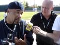 Long Beach Armada's Jose Lima meets the Edmonton Media