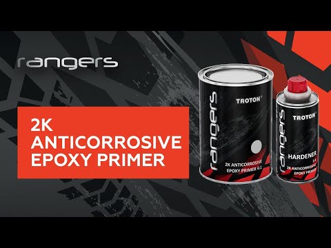 Application du 2K ANTICORROSIVE EPOXY PRIMER 4:1 Rangers