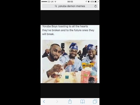 THE REAL YORUBA DEMONS HOW TO RECOGNISE THEM