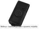 Melkco Tasche Leder Etui cuir ~Sony Ericsson K660 Flip Type (Blac