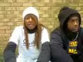 shystie freestyle on video shoot at 'spun in a web remix'