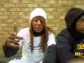 shystie freestyle on video shoot at 'spun in a web remix'