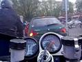 ZXR 750 @ AVUS Spinnerbruecke Berlin part 1 onboard @ ZX 7R