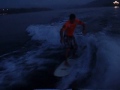 primera prueba de wakesurf sin tiro