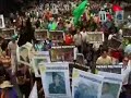 culminó la marcha opositora en el cne