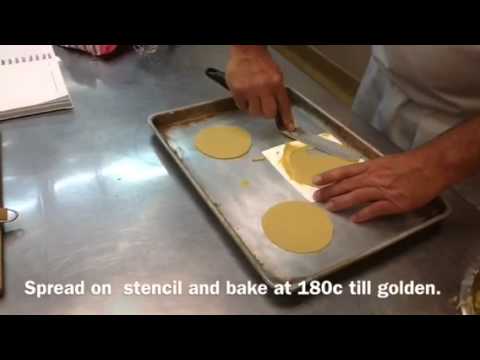 how to make brandy snap baskets