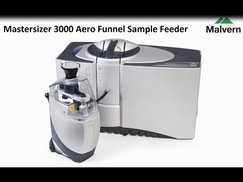 Aero Funnel Sample Feeder for Mastersizer 3000 Particle Size Analyzer