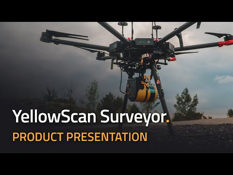 Discover the new YellowScan Surveyor LiDAR system