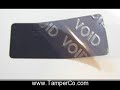 Tamper Proof Labeling