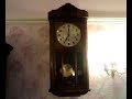 HAC OAK EDWARDIAN WESTMINSTER CHIME CHIMING WALL CLOCK EBAY