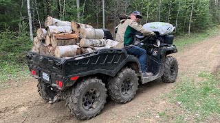 Canam Outlander 6x6 at work