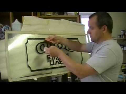 how to apply gold leaf