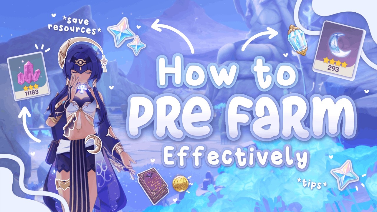 The Ultimate Pre-Farming Guide! (Save Time & Resources) ✦ | Genshin Impact
