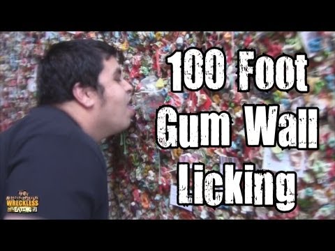 foot - On today's episode of Don't Do That Chris we see if Chris Wreckless can lick an entire 50 foot gum wall located in Pike's Place Market! Learn about the gum w...