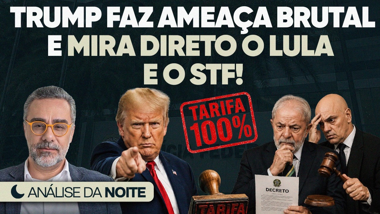 🚨 Trump Faz Ameaça Brutal Que Mira Direto o Lula e o STF: Veja!