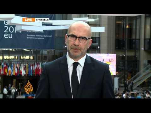 europe - As diplomatic efforts to resolve the crisis continue, European Union leaders have been meeting in Brussels. EU heads of government are holding an emergency s...