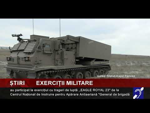 Exerciții militare, la Capu Midia