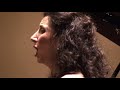 Cristina Castaldi performs September from Vier Letzte Lieder (Richard Strauss) NYC October 2008