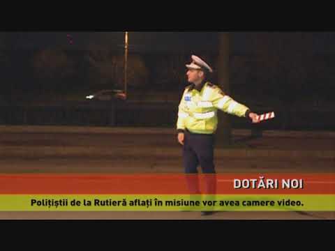 Poliţiştii de la Rutieră aflaţi în misiune vor avea camere video