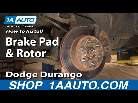 How To Install Replace Brake Pads and Rotors Dodge Durango Dakota 97-03 1AAuto.com