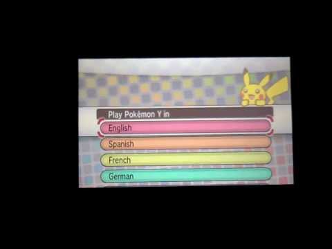 how to restart in pokemon x