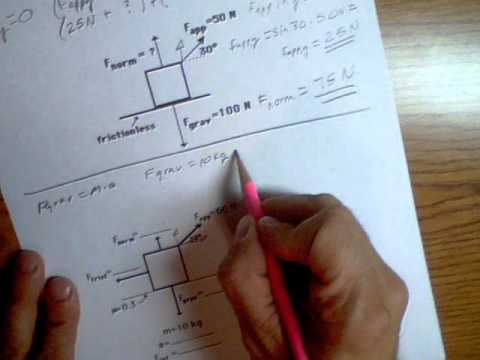 how to determine net force
