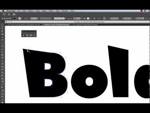 how to create outlines in illustrator