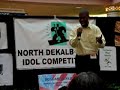 North Dekalb Mall Idol Finals - Curtis Williamson