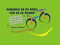 bicifestación por el día internacional de la tierra